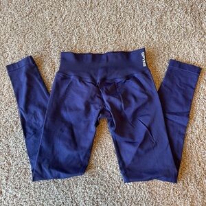 Dfyne High-Waist Purple Performance Leggings